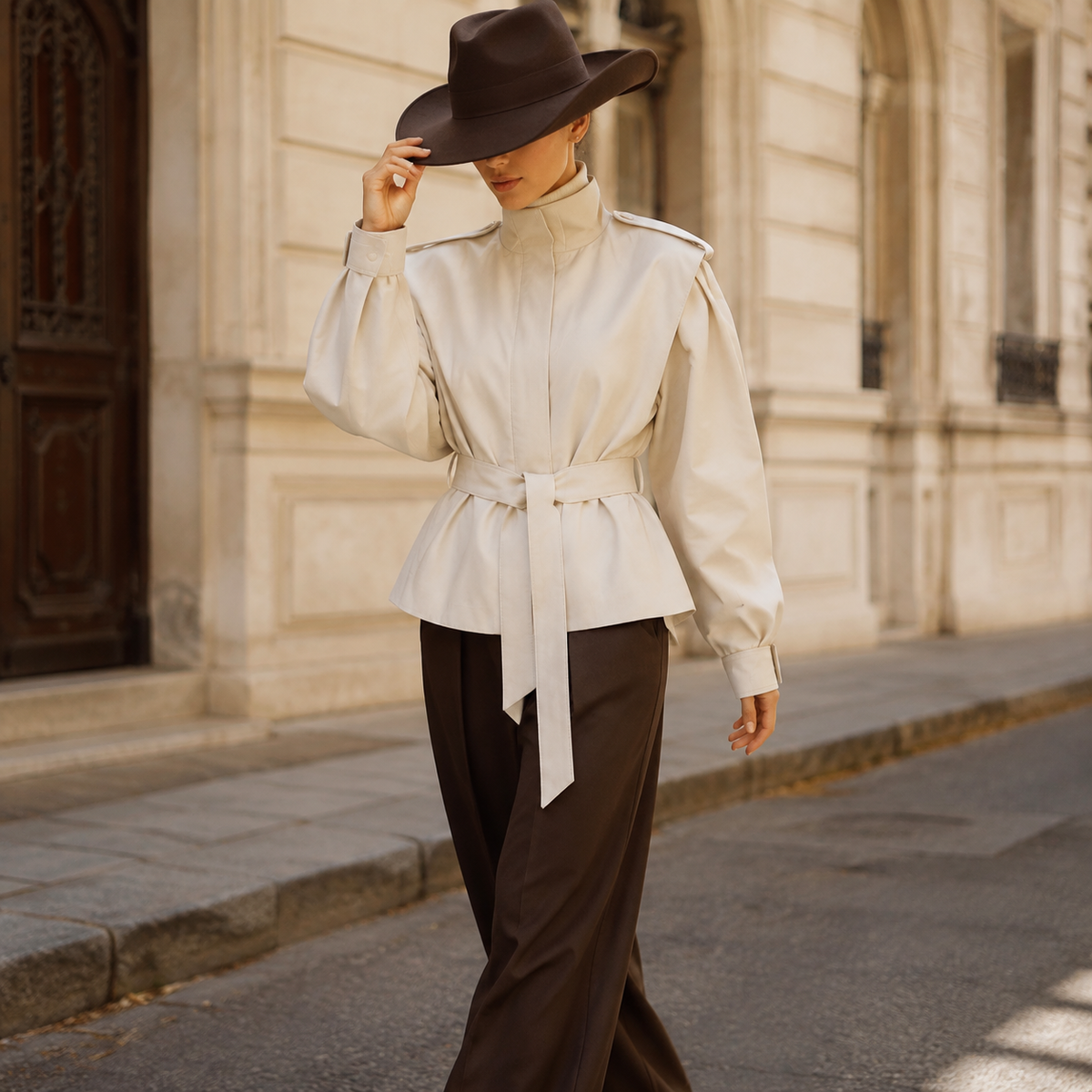 Elara Trench Jacket