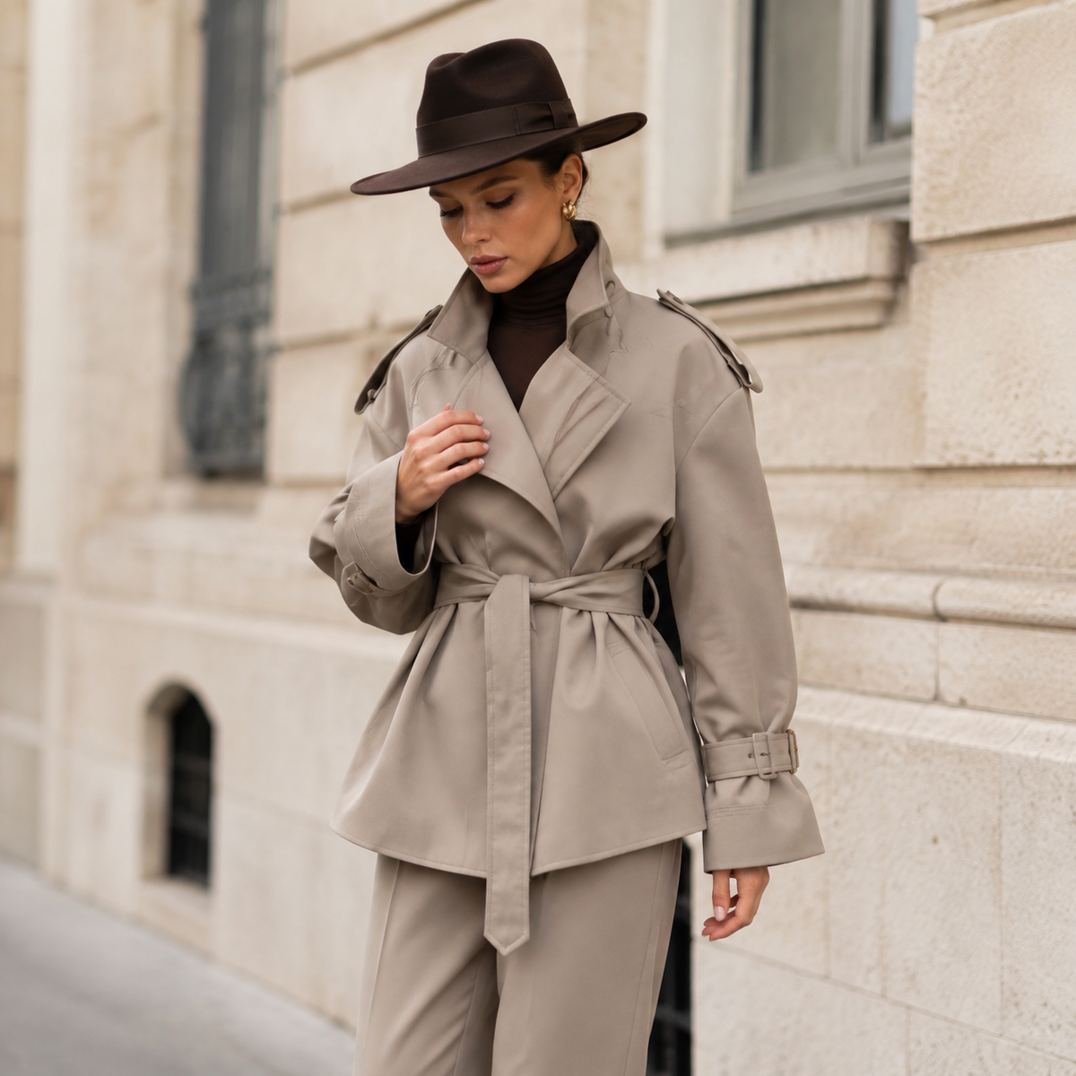 Elara Trench Jacket