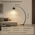 Modern Arc Floor Lamp – Minimalist Statement Lighting