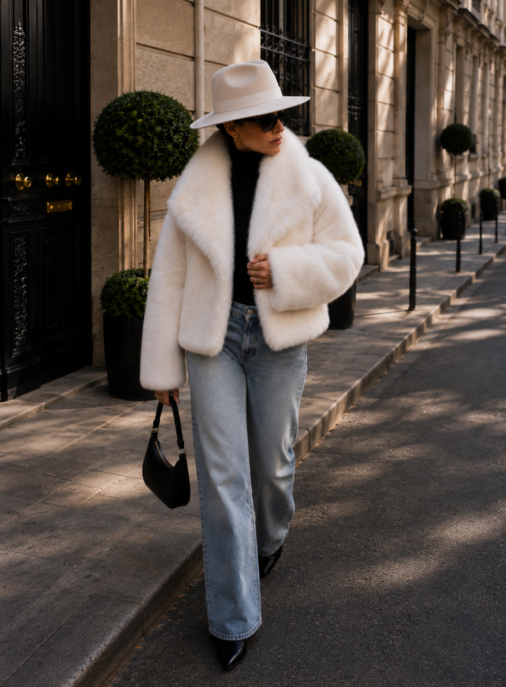 Luxury Faux Fur Coat