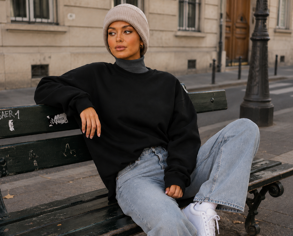 Oversized Crewneck Sweatshirt