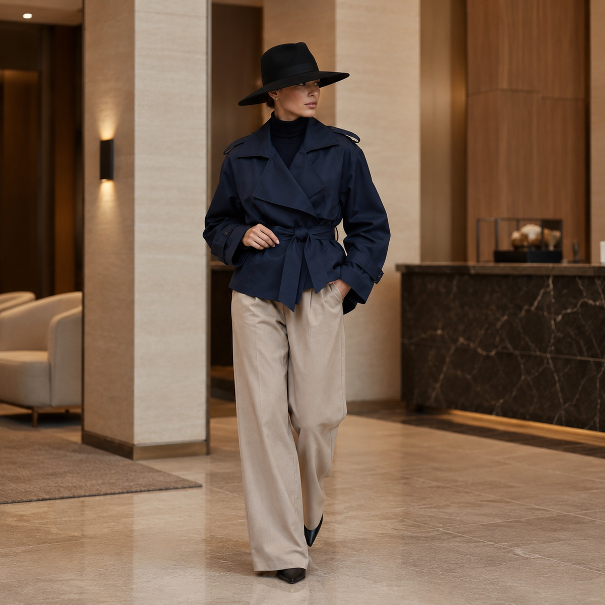 Elara Trench Jacket
